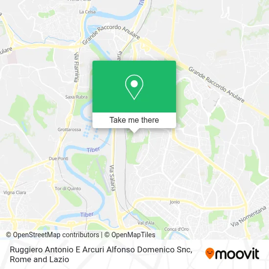 Ruggiero Antonio E Arcuri Alfonso Domenico Snc map