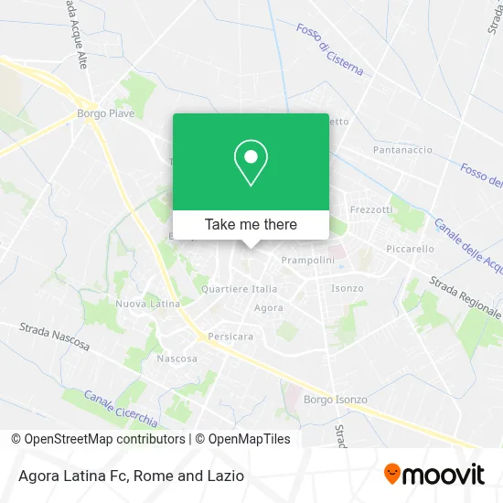 Agora Latina Fc map