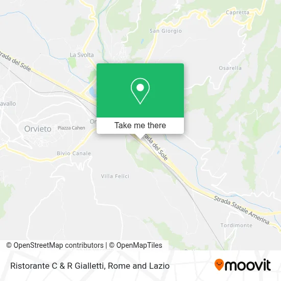 Ristorante C & R Gialletti map