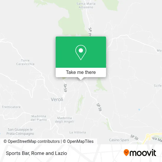 Sports Bar map
