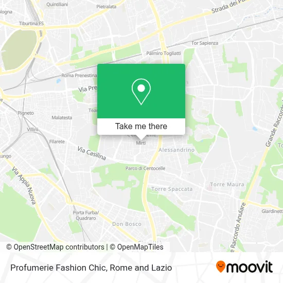 Profumerie Fashion Chic map
