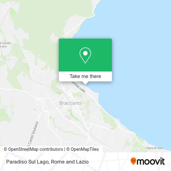 Paradiso Sul Lago map