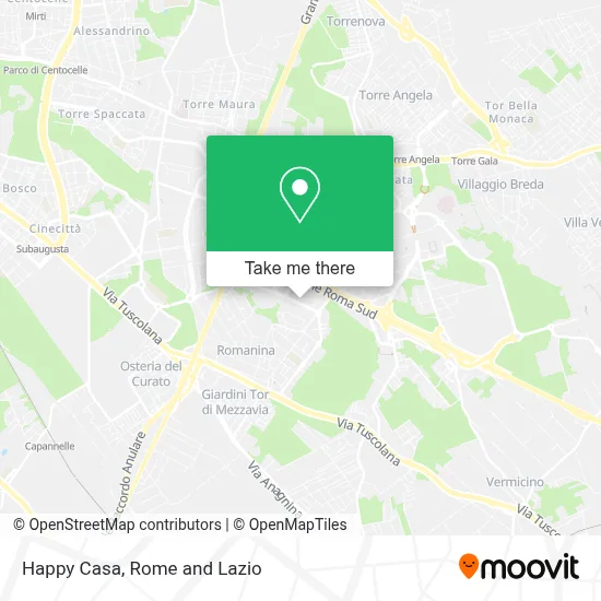 Happy Casa map