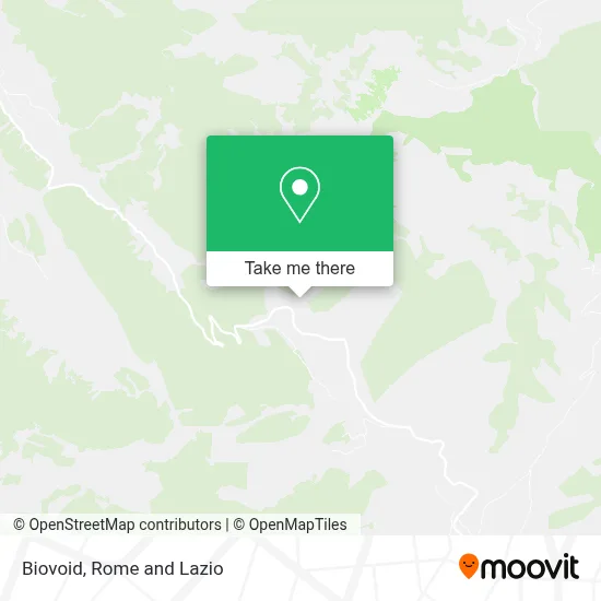 Biovoid map