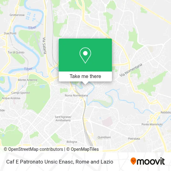 Caf E Patronato Unsic Enasc map