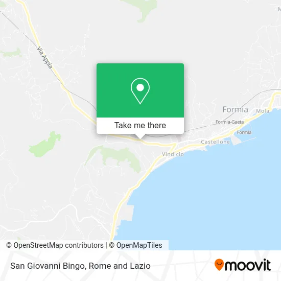 San Giovanni Bingo map