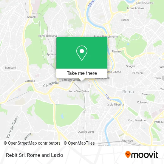 Rebit Srl map