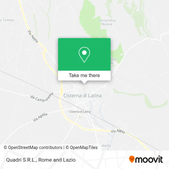 Quadri S.R.L. map