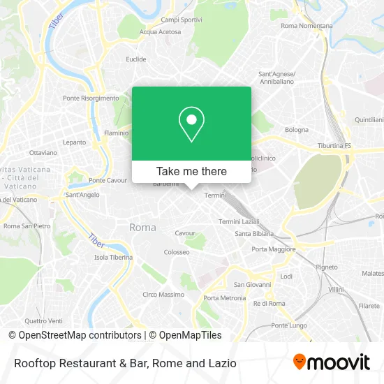 Rooftop Restaurant & Bar map