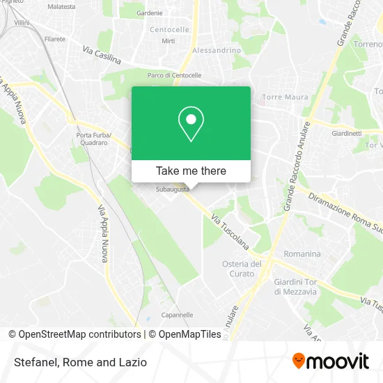 Stefanel map