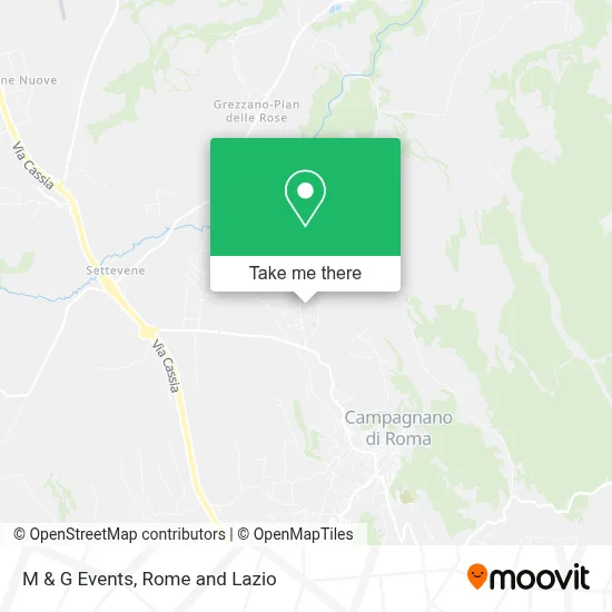 M & G Events map