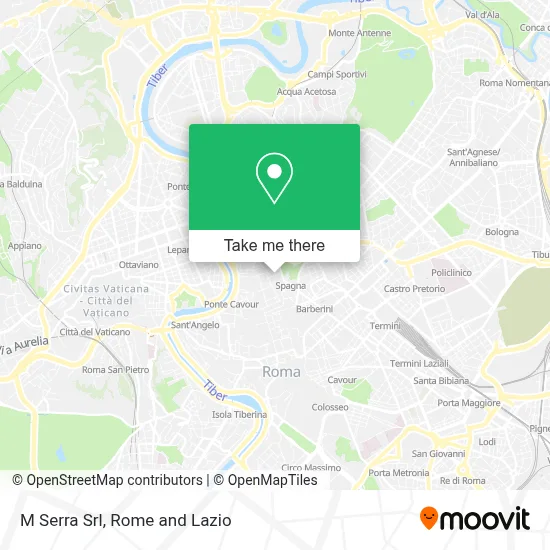 M Serra Srl map