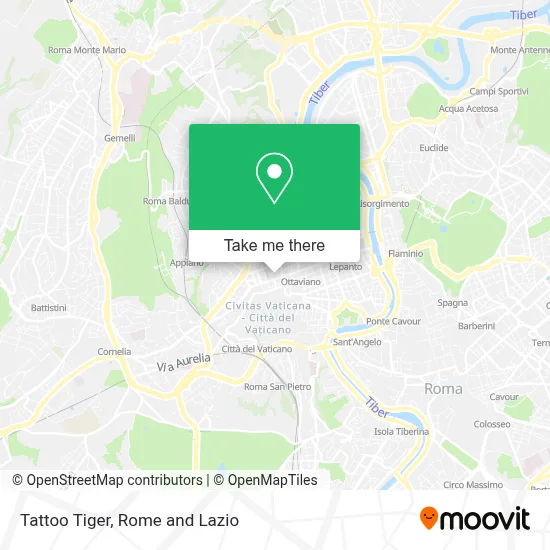 Tattoo Tiger map