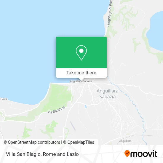 Villa San Biagio map