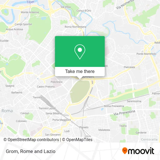 Grom map