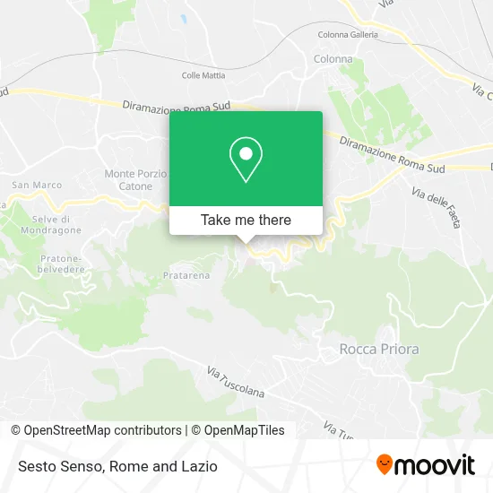 Sesto Senso map