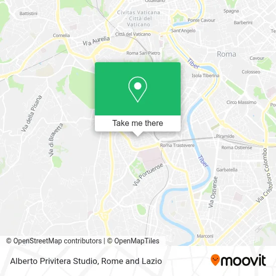 Alberto Privitera Studio map