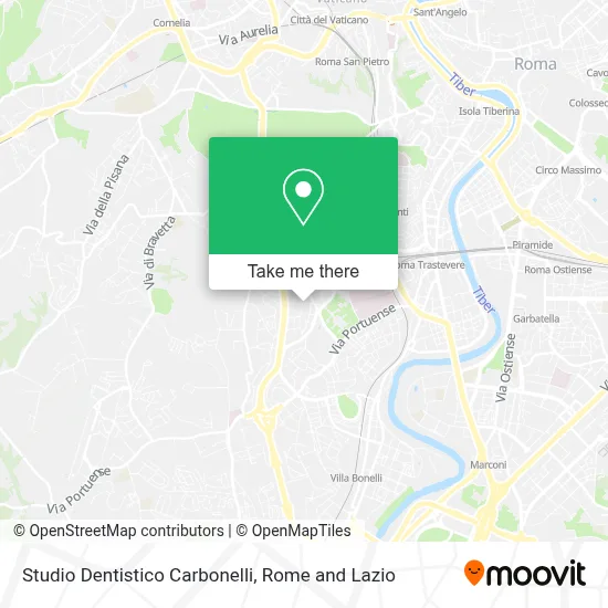 Studio Dentistico Carbonelli map
