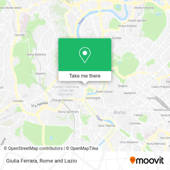 Giulia Ferrara map