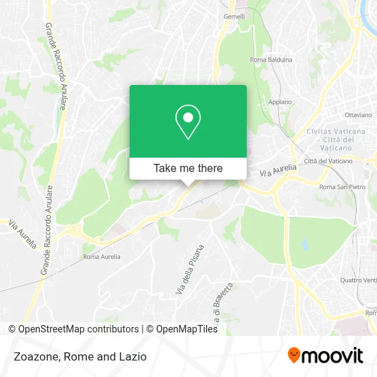 Zoazone map