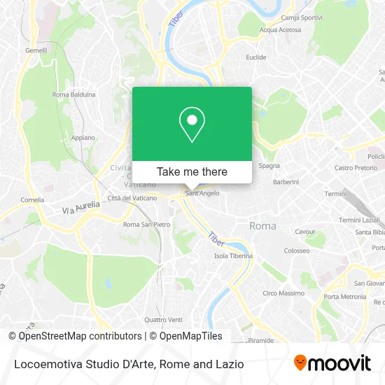 Locoemotiva Studio D'Arte map