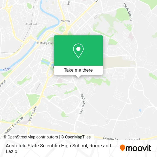Aristotele State Scientific High School map