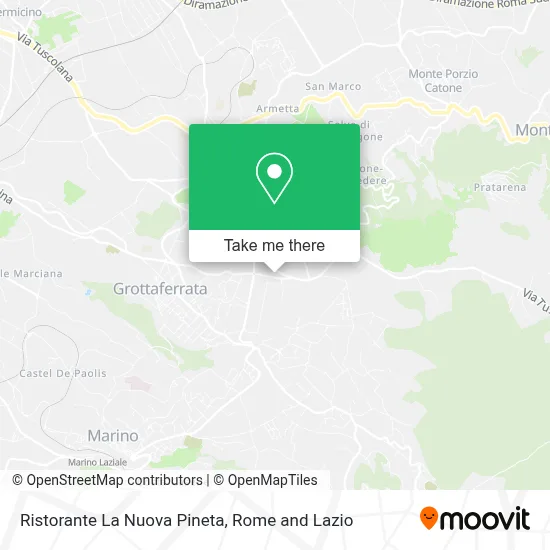 Ristorante La Nuova Pineta map