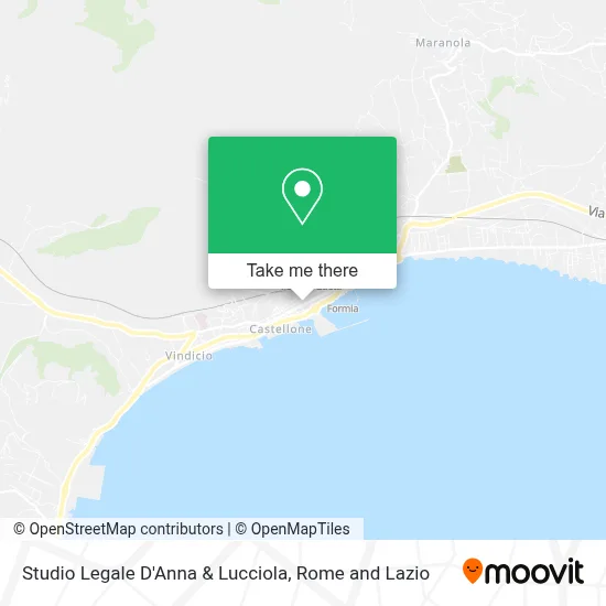 Studio Legale D'Anna & Lucciola map
