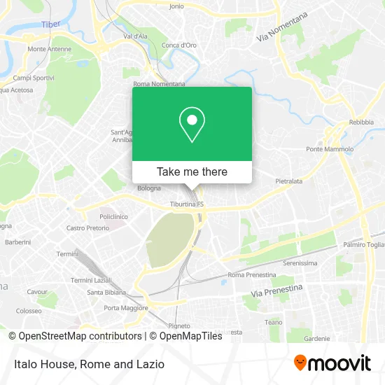 Italo House map