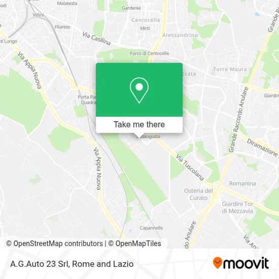 A.G.Auto 23 Srl map