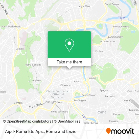 Aipd- Roma Ets Aps. map