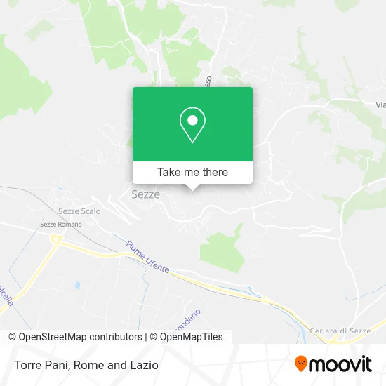 Torre Pani map