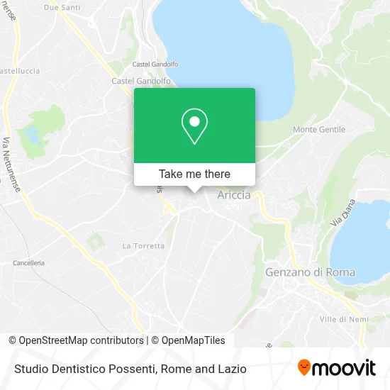 Studio Dentistico Possenti map