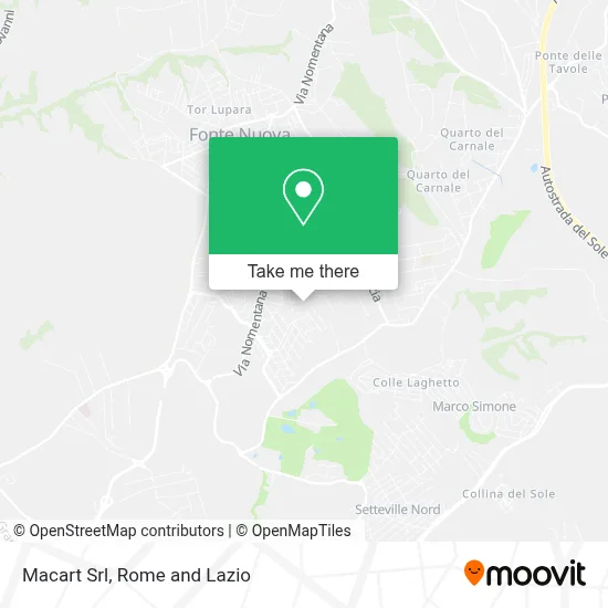 Macart Srl map