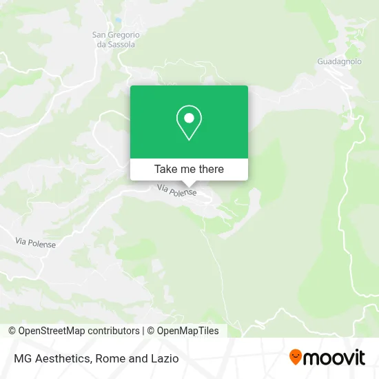 MG Aesthetics map