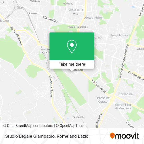 Studio Legale Giampaolo map