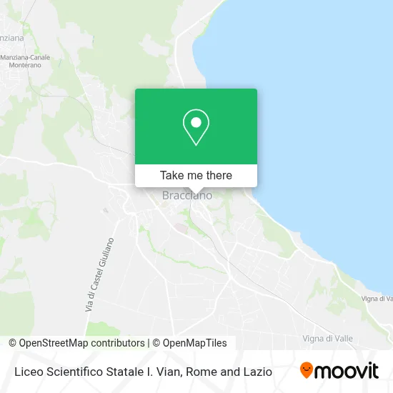 Liceo Scientifico Statale I. Vian map