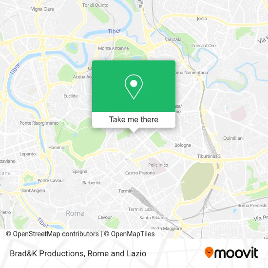 Brad&K Productions map
