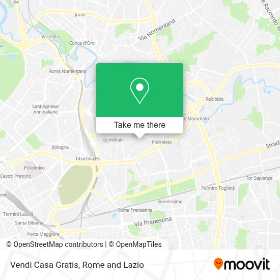 Vendi Casa Gratis map