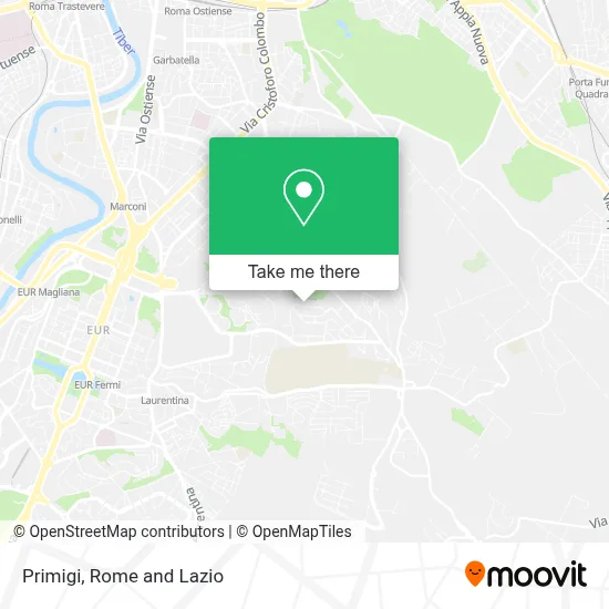 Primigi map