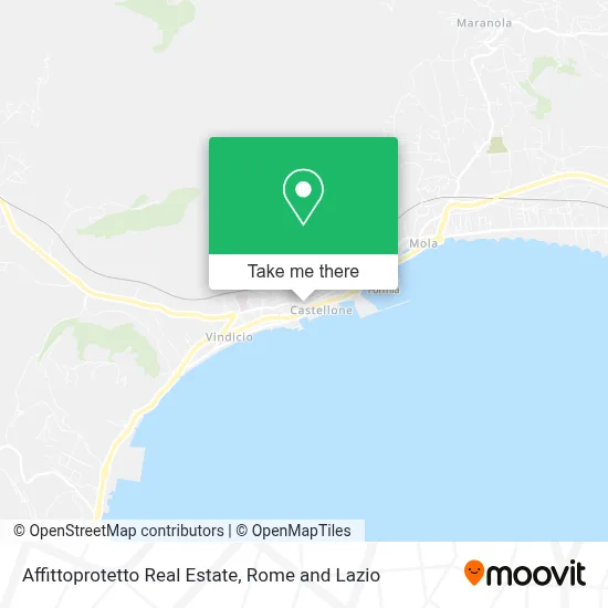 Affittoprotetto Real Estate map