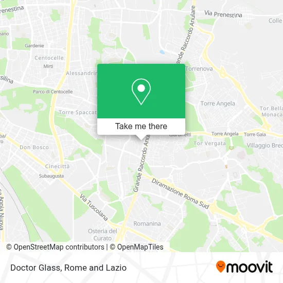 Doctor Glass map
