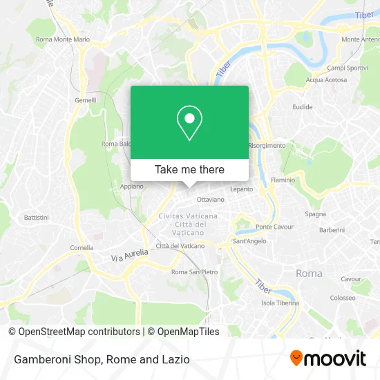 Gamberoni Shop map