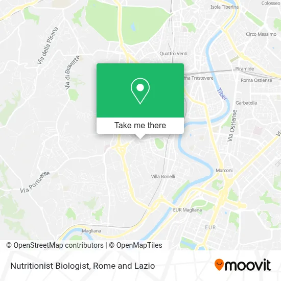 Nutritionist Biologist map
