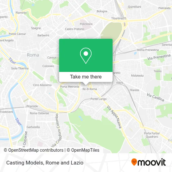 Casting Models map