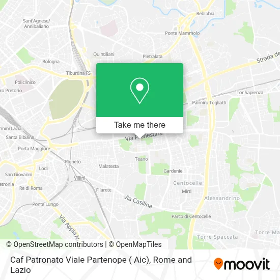 Caf Patronato Viale Partenope ( Aic) map
