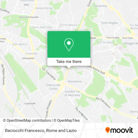 Baciocchi Francesco map