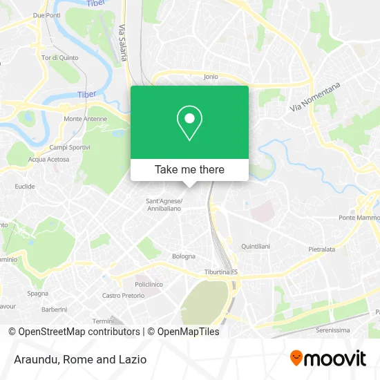 Araundu map