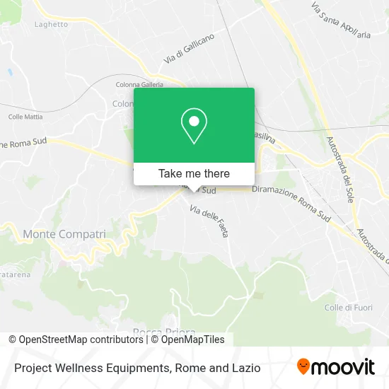 Project Wellness Equipments map