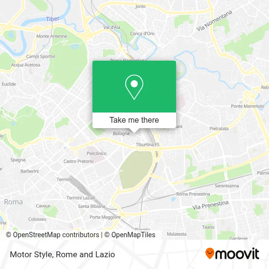 Motor Style map